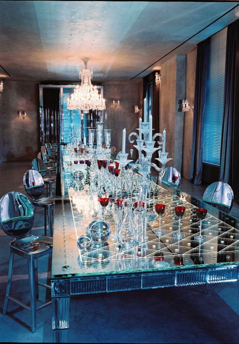Butik Baccarat w paryskiej siedzibie firmy przy placu des Etats-Unis Butik Baccarat w paryskiej siedzibie firmy przy placu des Etats-Unis