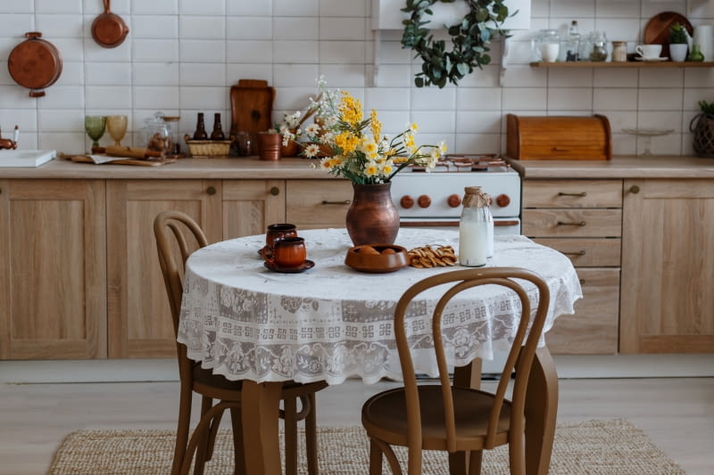 Koronkowe dekoracje we wnętrzach Koronkowe dekoracje we wnętrzach