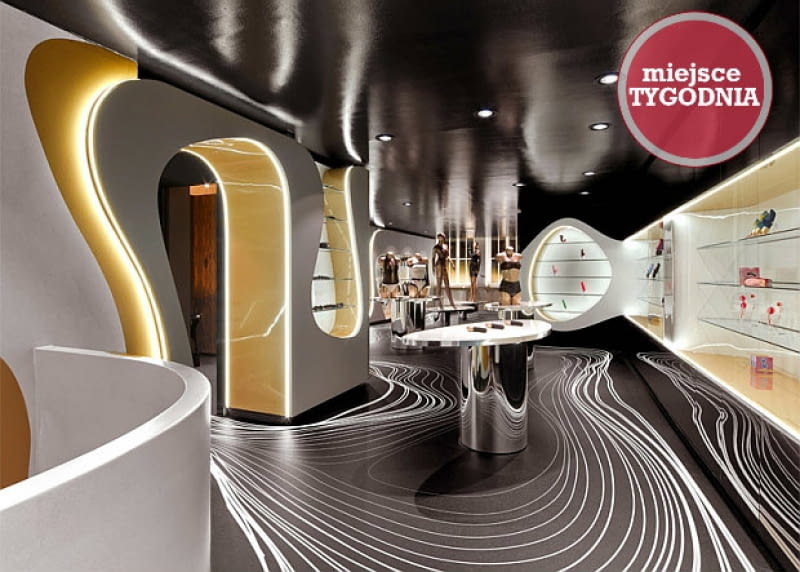 Sklep Fun Factory w Monachium; proj. Karim Rashid sex shop, karim rashid, monachium, design
