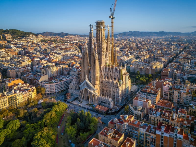 Sagrada Familia w 2024 roku Sagrada Familia w 2024 roku