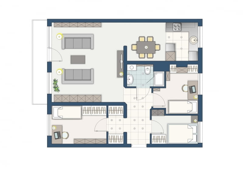 Plan mieszkania Plan mieszkania
