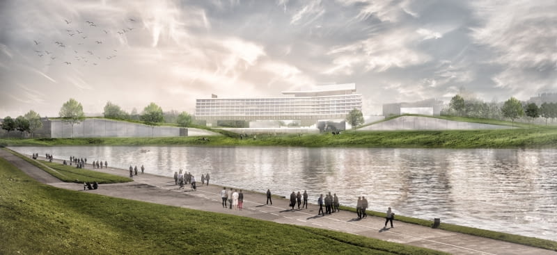 Projekt adaptacji budynku hotelu Forum wraz z koncepcją zagospodarowania terenu Projekt adaptacji budynku hotelu Forum wraz z koncepcją zagospodarowania terenu