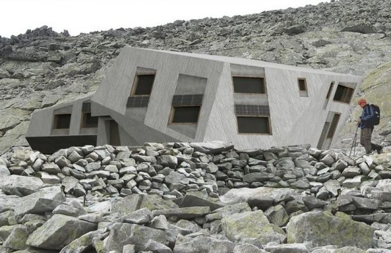 Schronisko górskie pod Rysami, proj. Marek Woźniczka Schronisko górskie pod Rysami