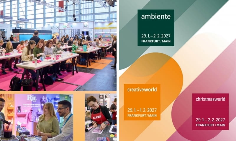 Ambiente, Christmasworld i Creativeworld Ambiente, Christmasworld i Creativeworld