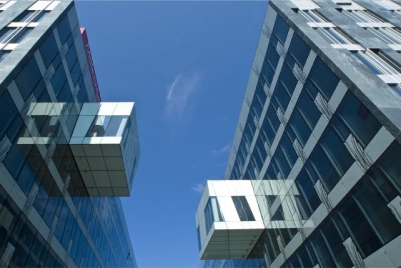 Harmony Office Park, proj. Grupa 5. W inwestycji zastosowano zastosowane systemy elewacyjne Reynaers Harmony Office Park, Reynaers, grupa 5