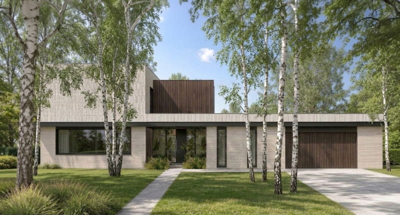 Dom w Lesznie. Proj. SAAN Architects Dom w Lesznie. Proj. SAAN Architects