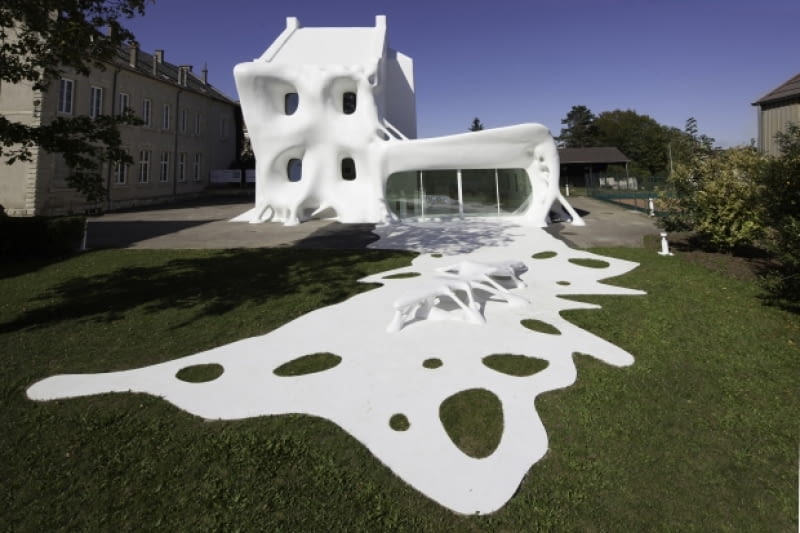 Gue(ho)st House, public commission by Berdaguer & Péjus La synagogue de Delme - Contemporary Art Centre, 2012 Gue(ho)st House, public commission by Berdaguer & Péjus La synagogue de Delme - Contemporary Art Centre, 2012