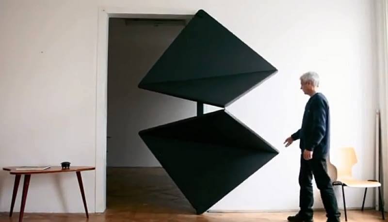Evolution Door - geometryczne drzwi projektu Klemensa Torgglera. geometryczne drzwi, Evolution Door, Klemens Torggler, nowoczesne drzwi