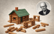 Klocki Lincoln Logs to projekt Johna Lloyda Wrighta