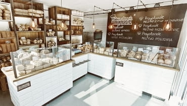 piekarnia, ciekawe miejsce, dobrze urządzone miejsce, nowoczesna piekarnia