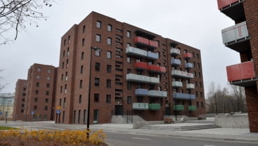 Nowe budynki przy ul. Jagiellońskiej w Warszawie Nowe budynki przy ul. Jagiellońskiej w Warszawie