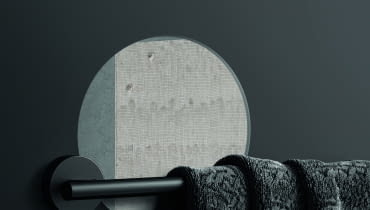 Grzejnik łazienkowy ukryty w ścianie