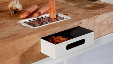 Kuchnia Chopchop; proj. Dirk Biotto kuchnia, kuchnia dla seniora, kuchnia dla starszych, nowoczesna kuchnia