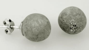 Biżuteria z betonu, kolczyki marki Struku, cena: 159 zł Biżuteria z betonu, kolczyki marki Struku