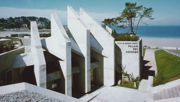 Sala kongresowa w Perros Guirec, Francja, 1968-69, proj. Andre (Andrzej) Mrowiec