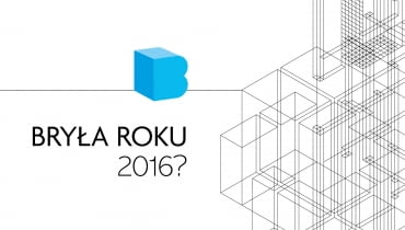 Bryła roku - nominacje Bryła roku - nominacje