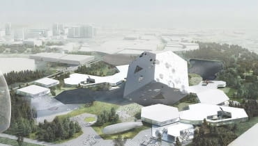 Kubiki - centrum kulturalno-rozrywkowe, proj. Renier de Graaf, OMA, źródło: http://archi.ru Kubiki - centrum kulturalno-rozrywkowe, proj. Renier de Graaf, OMA, źródło: http://archi.ru