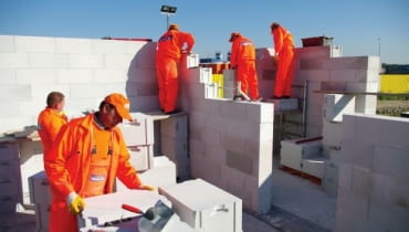 Ile kosztują ściany zewnętrzne? koszt budowy domu, ściany zewnętrzne, beton komórkowy