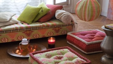 Aranżacja Zimmer Rohde, Decoon wnętrza urządzone w stylu orientalnym