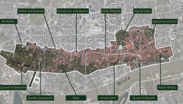 Projektowany park kulturowy Historycznego Centrum Warszawy Projektowany park kulturowy Historycznego Centrum Warszawy