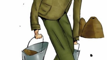 Pożyteczna ziemia z krecich kopców