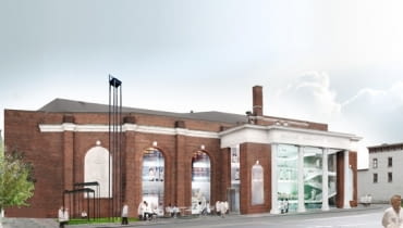 MAI - elewacja południowo-zachodnia