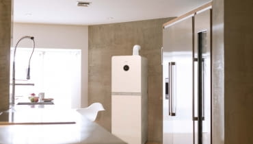 W dużej kuchni można bez kłopotu znaleźć odpowiednie miejsce na zainstalowanie stojącego kotła kondensacyjnego W dużej kuchni można bez kłopotu znaleźć odpowiednie miejsce na zainstalowanie stojącego kotła kondensacyjnego