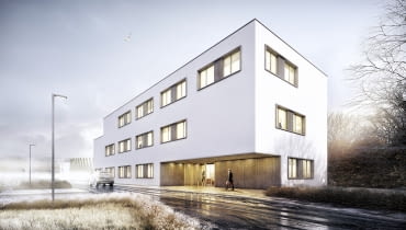 Zakład Uzdatniania Wody w Wieliczce. Proj. URBA ARCHITECTS we współpracy z firmą ZAPART-PROJEKT. Zakład Uzdatniania Wody w Wieliczce. Proj. URBA ARCHITECTS we współpracy z firmą ZAPART-PROJEKT.