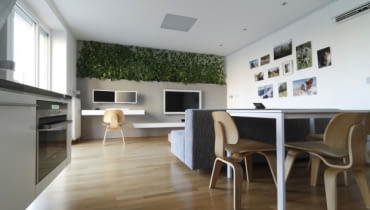 Mieszkanie w Bratysławie - 51 m kw.; proj. studio Rules. nowoczesne mieszkanie, ciekawe pomysły na mieszkanie, nowoczesne wnętrza