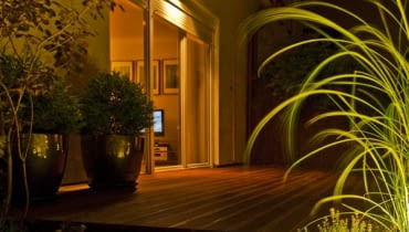 Projekty ogrodów - metamorfoza ogrodu. Taras po zmianach Metamorfoza ogrodu.