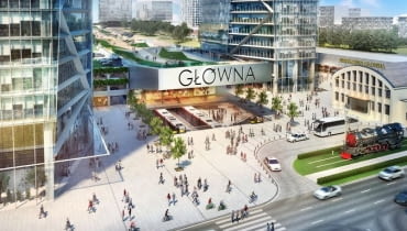 Warszawa Główna - wizualizacja Warszawa Główna - wizualizacja