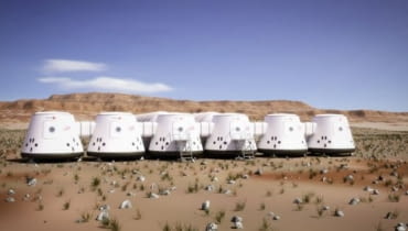 Kosmiczne miasto powstanie na Marsie mars, mars one, projekt, kosmos, planeta, miasto