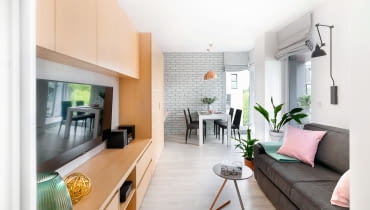 Aranżacja małego salonu