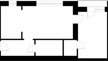 Dwupokojowe, 50 m kw., dla 3 osób Dwupokojowe, 50 m kw., dla 3 osób