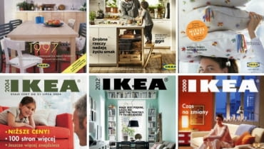 Okładki polskich katalogów IKEA Okładki polskich katalogów IKEA