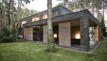 Dom leśny projektu 81.WAW.PL