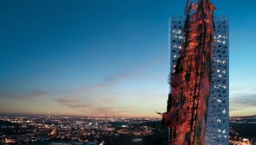 Top Tower w Pradze. Proj. Black n' Arch i David Černý Top Tower w Pradze. Proj. Black n' Arch i David Černý