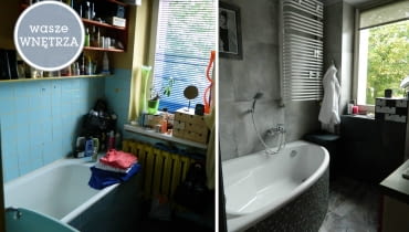 Łazienka w mieszkaniu Piotra wasze wnętrza, łazienka, metamorfoza, metamorfoza wnętrz