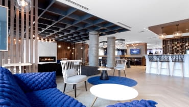 Wnętrza hotelu Number One w Gdańsku Designerskie wnętrza hotelu Number One w Gdańsku