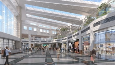 Projekt przebudowy wnętrza centrum handlowego Arkadia w Warszawie Projekt przebudowy wnętrza centrum handlowego Arkadia w Warszawie