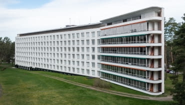 Sanatorium w Paimio. Proj. Alvar Aalto Sanatorium w Paimio. Proj. Alvar Aalto