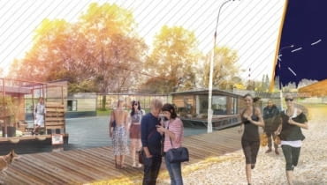 Projekt mariny na torze FSO na Żeraniu przygotowany przez studentów Politechniki Warszawskiej Projekt mariny na torze FSO na Żeraniu przygotowany przez studentów Politechniki Warszawskiej