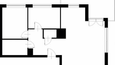 Projektowanie wnętrz. 70,7 m kw. trzypokojowe dla 3 osób