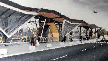Roztrzygnięcie konkursu architektonicznego na koncepcję terminalu dla portu lotniczego w Szymanach. Zdobywca pierwszego miejsca. 30.04.2013 Olsztyn .Zdobywca pierwszego miejsca podczas rozstrzygniecia architektonicznego konkursu na projekt portu lotniczego w Szymanach . Fot . Robert Robaszewski / Agencja Gazeta SLOWA KLUCZOWE: port lotniczy Szymany projekt architektura samoloty ladowisko