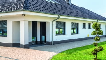 wejście do domu, podcień