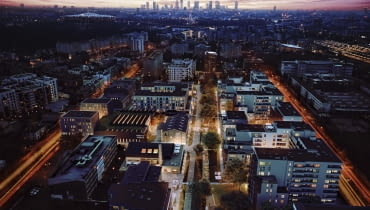 SOHO by Yareal z lotu ptaka. Proj. HRA Architekci SOHO by Yareal z lotu ptaka. Proj. HRA Architekci