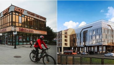 Zwycięski projekt w konkursie na projekt wielofunkcyjnego obiektu w miejsce planowanego do wyburzenia budynku Lot-u. Autorem koncepcji jest pracownia KD Kozikowski Design Zwycięski projekt w konkursie na projekt wielofunkcyjnego obiektu w miejsce planowanego do wyburzenia budynku Lot-u. Autorem koncepcji jest pracownia KD Kozikowski Design