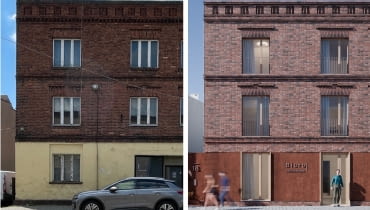 Przebudowa kamienicy z lat 30. w Katowicach Podlesiu. Proj. GIGAarchitekci Przebudowa kamienicy z lat 30. w Katowicach Podlesiu. Proj. GIGAarchitekci