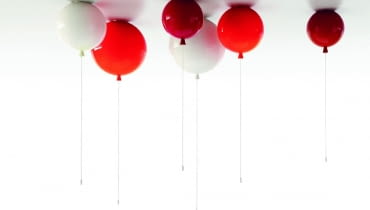 Lampy balony Memory, proj. Boris Klimek, od 875 zł/szt., Brokis/Hafart Lampy balony Memory, proj. Boris Klimek, od 875 zł/szt., Brokis/Hafart