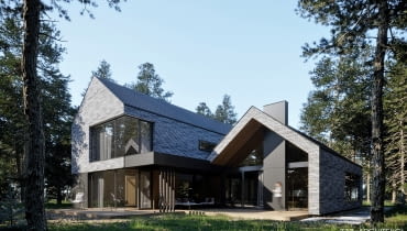 Ceglany dom w Magdalence od Z3Z Architekci Ceglany dom w Magdalence od Z3Z Architekci